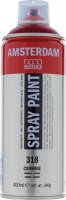 Amsterdam Peinture aérosol 400ml rouge