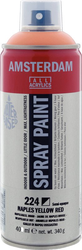 Amsterdam Farbspray 400ml neapelgelb rot Pic1