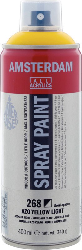 Amsterdam Peinture aérosol 400ml jaune Pic1