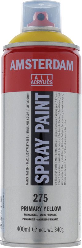 Amsterdam Farbspray 400ml primärgelb Pic1