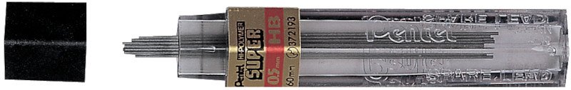 Pentel Super Bleistiftminen 0.5 2B à 12 Pic1