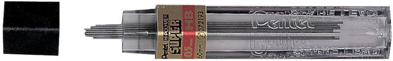 Pentel Super Bleistiftminen 0.5 2H à 12 Pic1