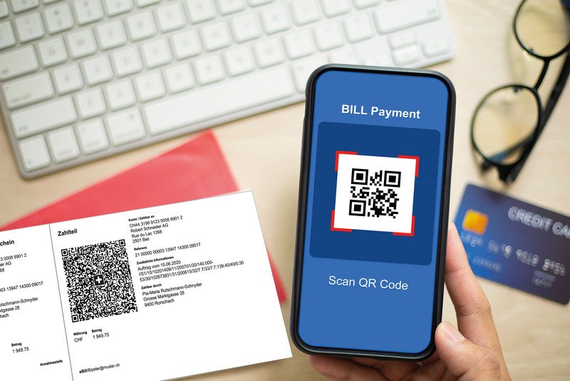 Dataform Rechnungsformular mit QR-Code-Einzahlungsschein Pic5