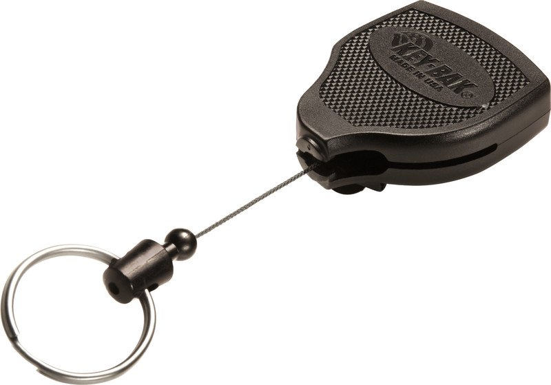 Key-Bak Schlüsselanhänger mit Gürtelklemme und Ausziehschnur Pic1