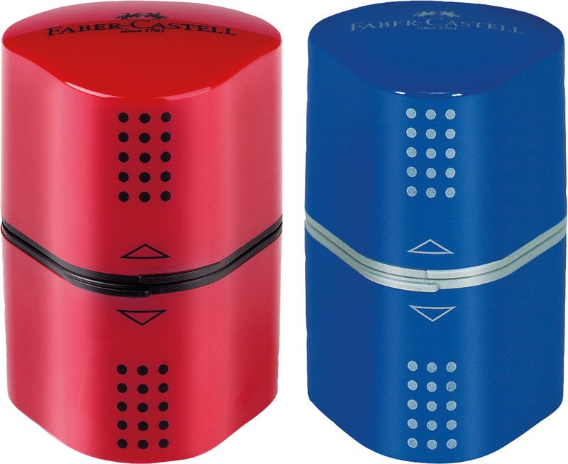 Faber Castell Behälterspitzer Grip 2001 dreier Pic1