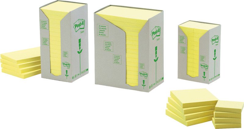Post-it Haftnotizen Turm Recycling 38x51mm à 24 Pic3