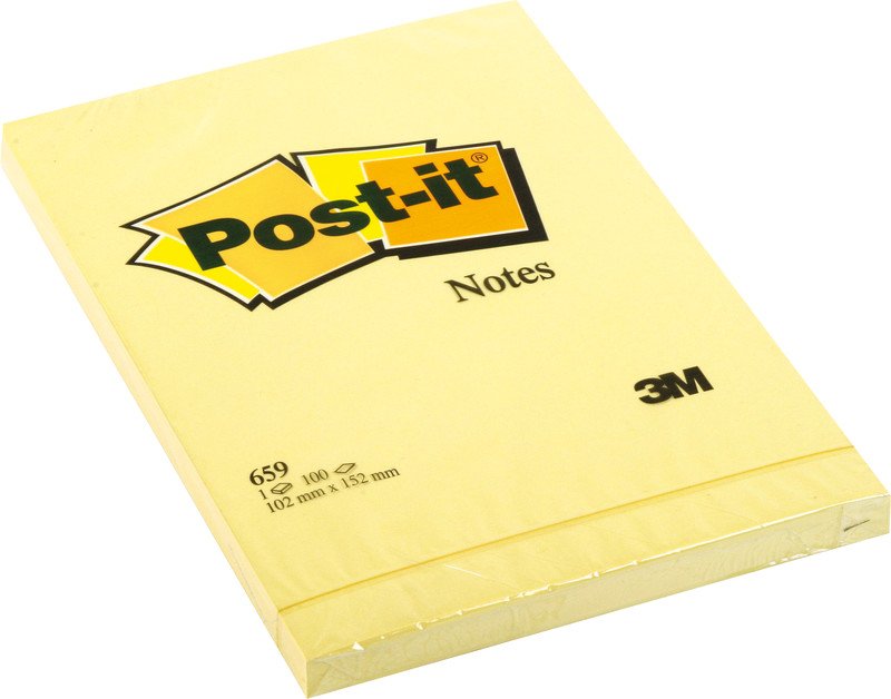 Post-it Haftnotizen 102x152mm Pic1