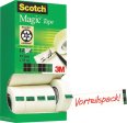 Scotch Magic Tape 810 19mmx33m à 12 + 2 Gratis