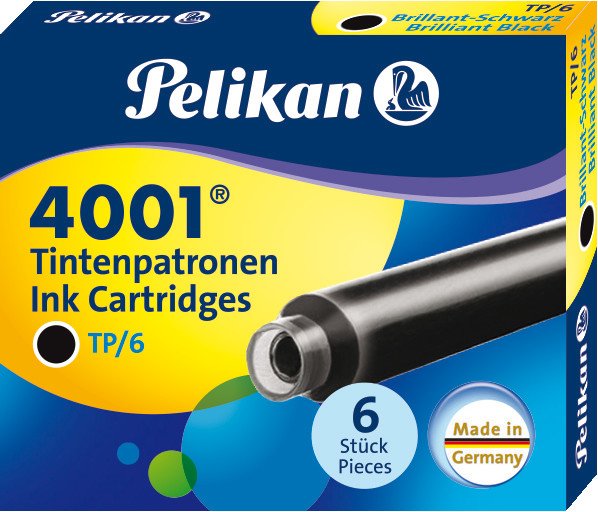 Pelikan Tintenpatronen Standard TP6 à 6 Pic1