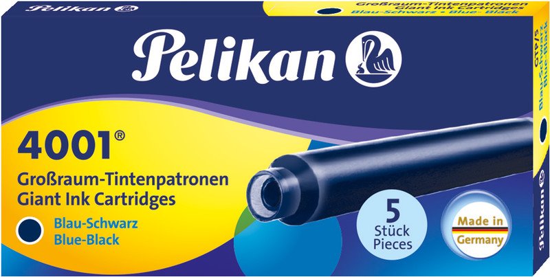 Pelikan Tintenpatronen Grossraum GTP5 à 5 Pic1