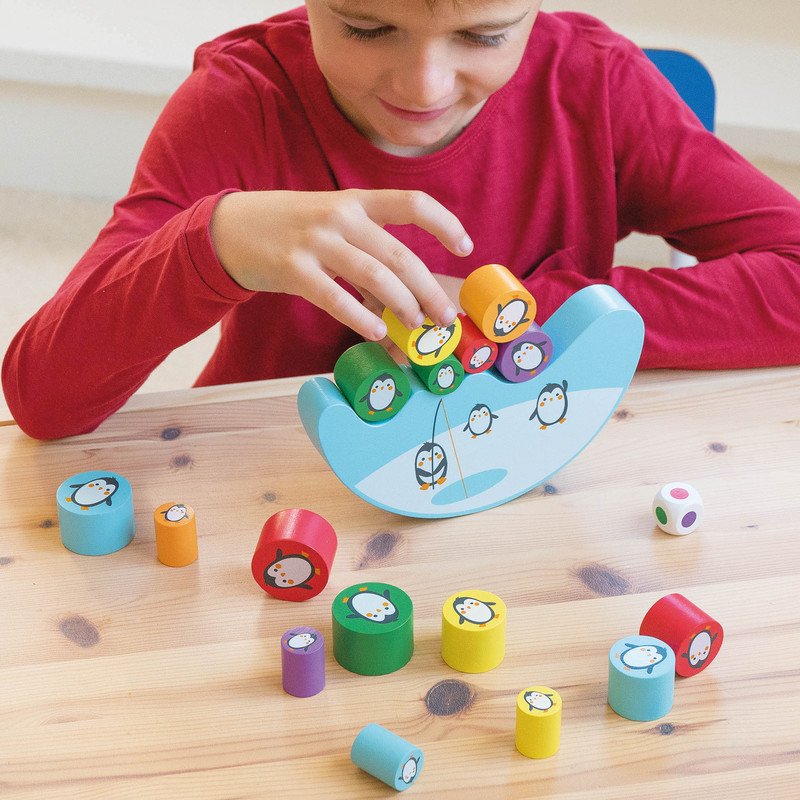 Apli Jeu d'équilibre Pingouin Pic4