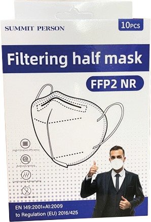 Masque de protection respiratoire FFP-2 Pic1