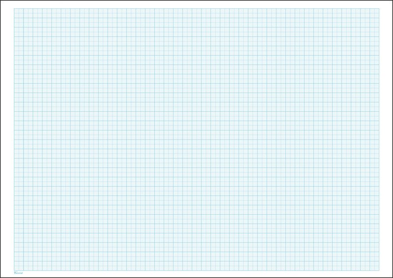 Favorit Millimeterpapier Block A3 80g mit 1mm-Einteilung Pic2