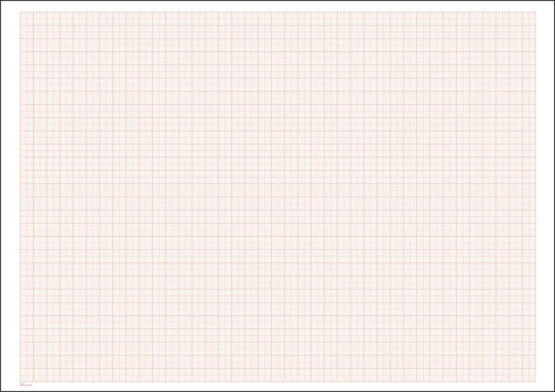 Favorit Millimeterpapier Block A3 80g mit 1mm-Einteilung Pic2