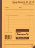 Favorit rapport de régie OK A5 50x2 D