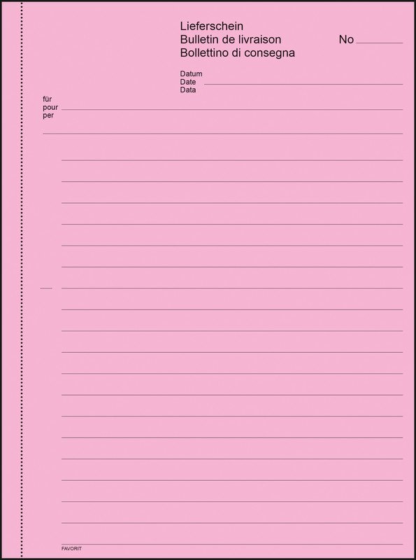 Favorit Bestellscheine A6 100x2 D/F/I Pic2