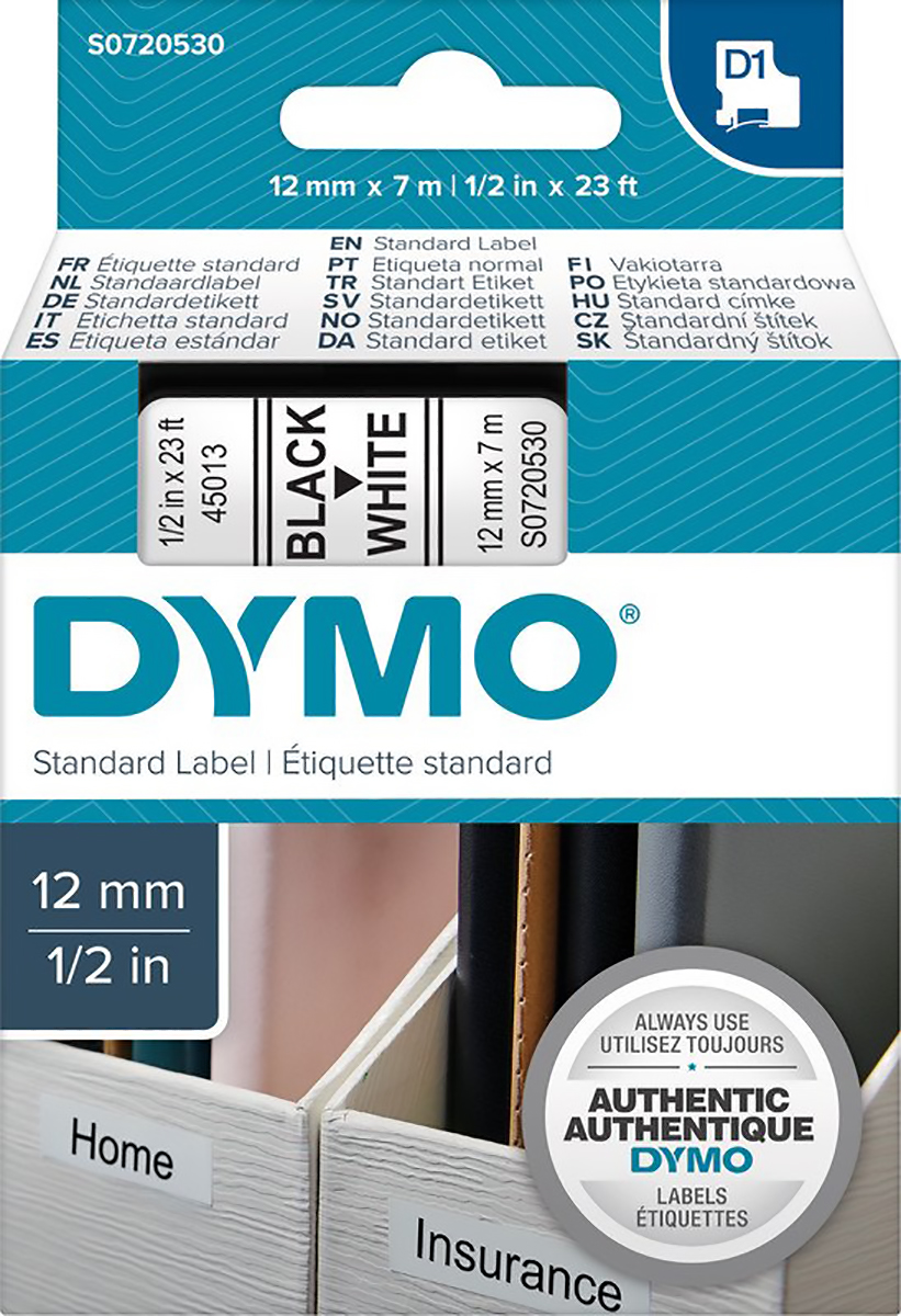 Dymo Band 12mmx7m Pic1