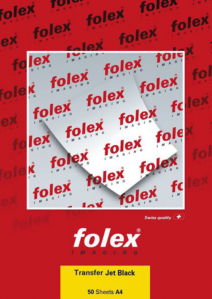 Folex InkJet Transfer Papier zum Aufbügeln A4 à 50 Blatt Pic1