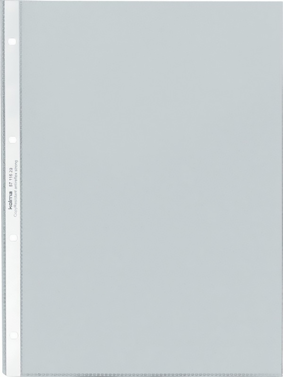 Kolma Zeigetaschen CopyResistant AntiReflex A4 PP 100my à100 Pic1
