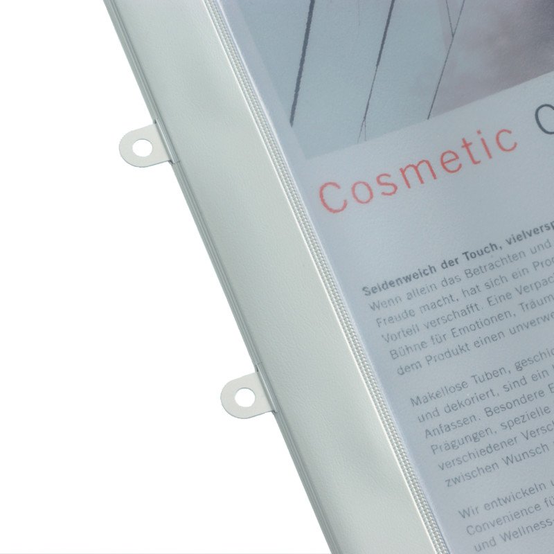 Kolma Schnellhefter Vario XL A4 mit Sichttasche farblos Pic3