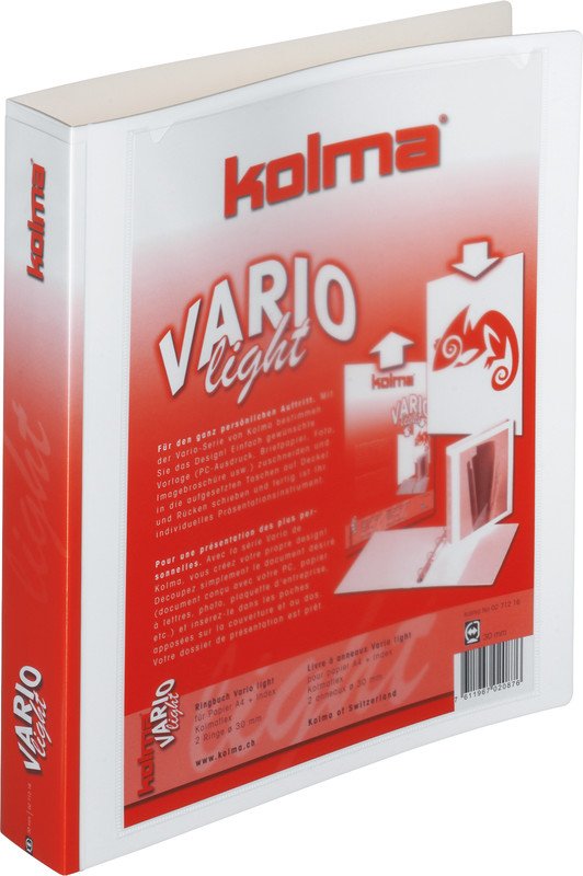 Kolma Zeigebuch Vario Light A4 ØRing 30mm Pic1