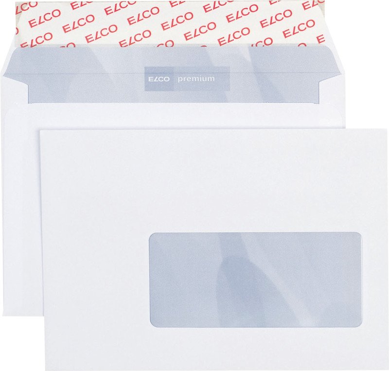 Elco Couvert Premium FSC C6 100gr Fenster rechts à 500 Pic2