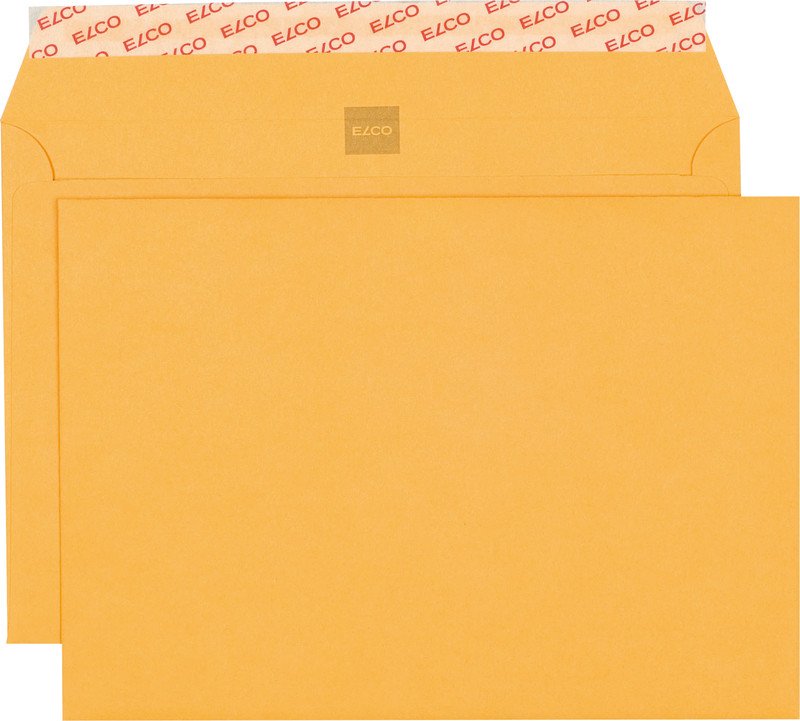 Elco Couvert Gelb Bank Recycling C5 120gr ohne Fenster à 500 Pic2
