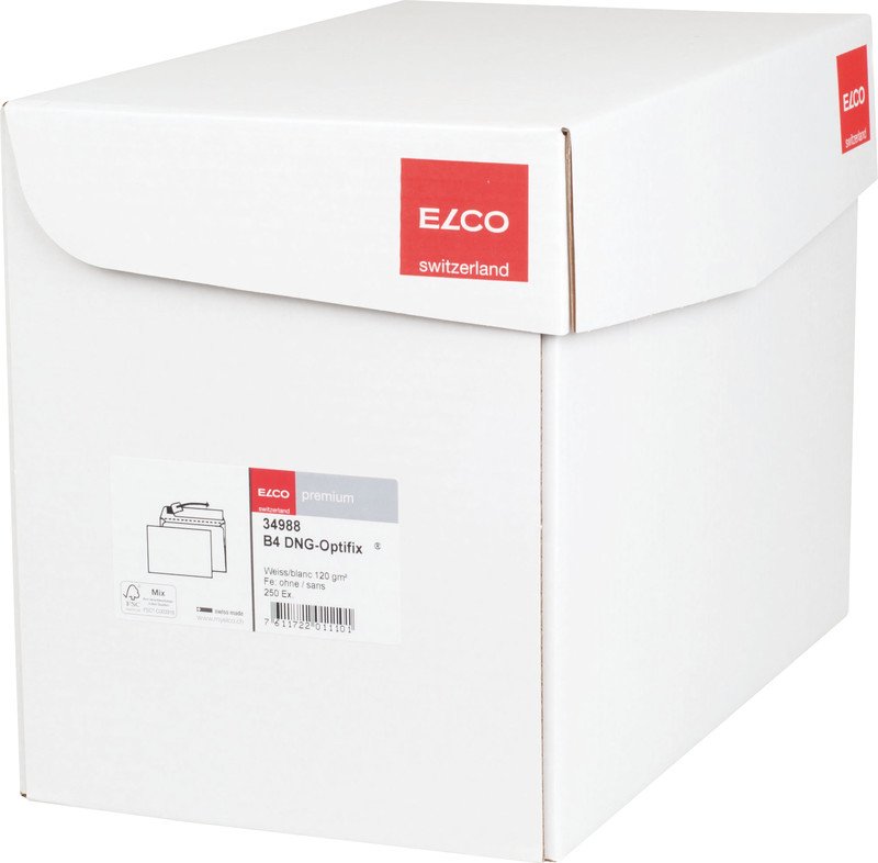Elco Couvert Premium Kraft FSC B4 120gr ohne Fenster à 250 Pic3