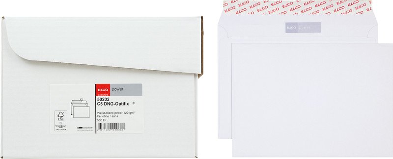 Elco Couvert Power C5 125gr reissfest ohne Fenster à 500 Pic1