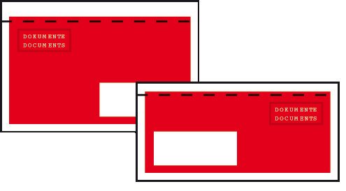 Elco Quick Vitro Dokumententasche C6 Fenster rechts à 250 Pic4