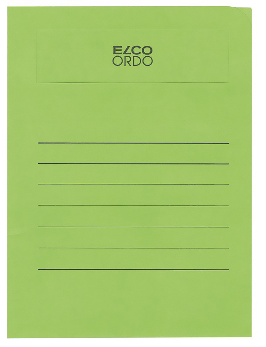 Elco Sichthüllen Ordo Volumino A4 mit Druck 120gr à 50 Pic1