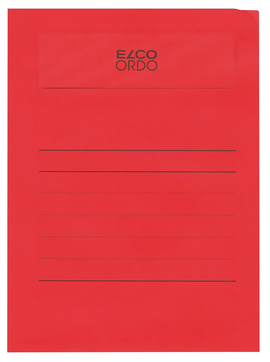 Elco Sichthüllen Ordo Volumino A4 mit Druck 120gr à 50 Pic1