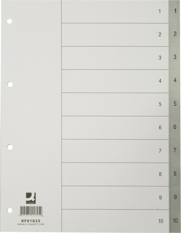 Connect Register PP A4 1-10 mit Indexblatt Pic1