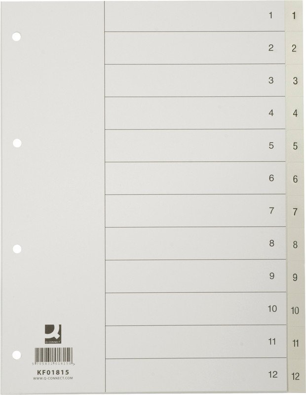 Connect Register PP A4 1-12 mit Indexblatt Pic1