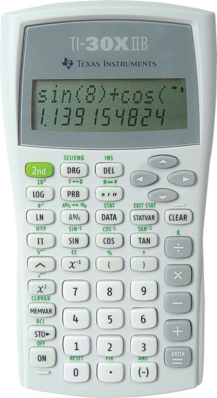 Texas Instruments Schulrechenr TI-30XIIB 11 Stellen Pic1