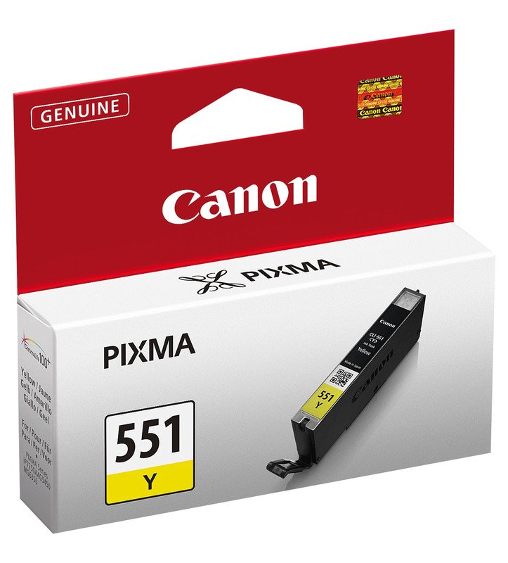 Canon InkJet CLI-551Y yellow Pic1