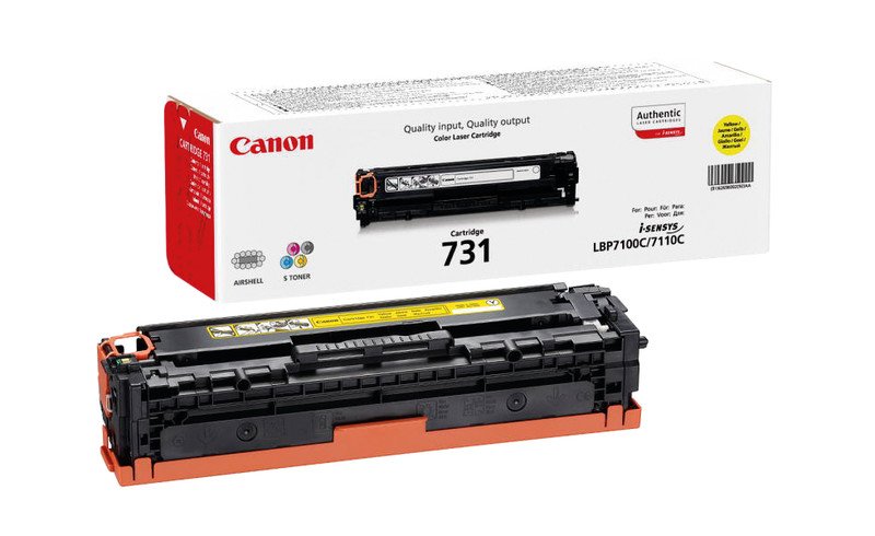 Canon Toner 731 Y yellow Pic1