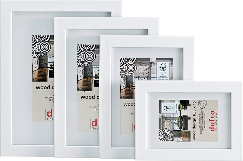 Dufco Bilderrahmen Toronto 24x30 weiss Pic3