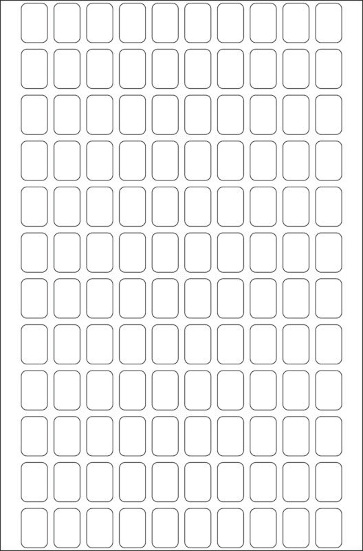 Herma Haftetiketten wiederablösbar 8x12mm à 32 Pic2