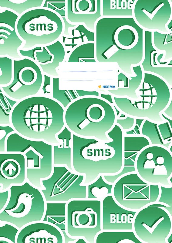 Herma cahiergoélette A4 SocialIcon Pic1