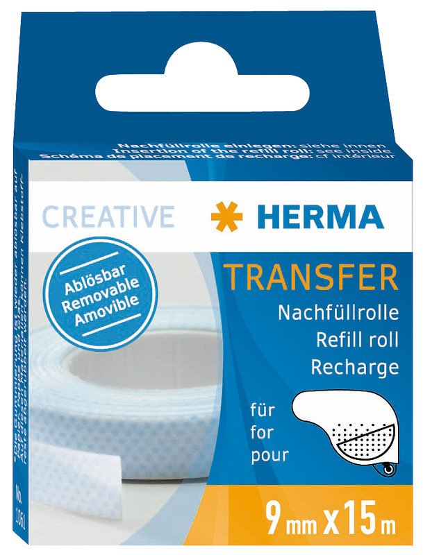 Herma Klebespender Nachfüllrolle Transfer non permanent Pic1