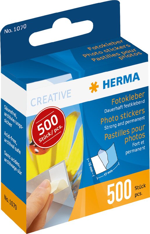 Herma Fotokleber doppelseitig klebend à 500 Pic1