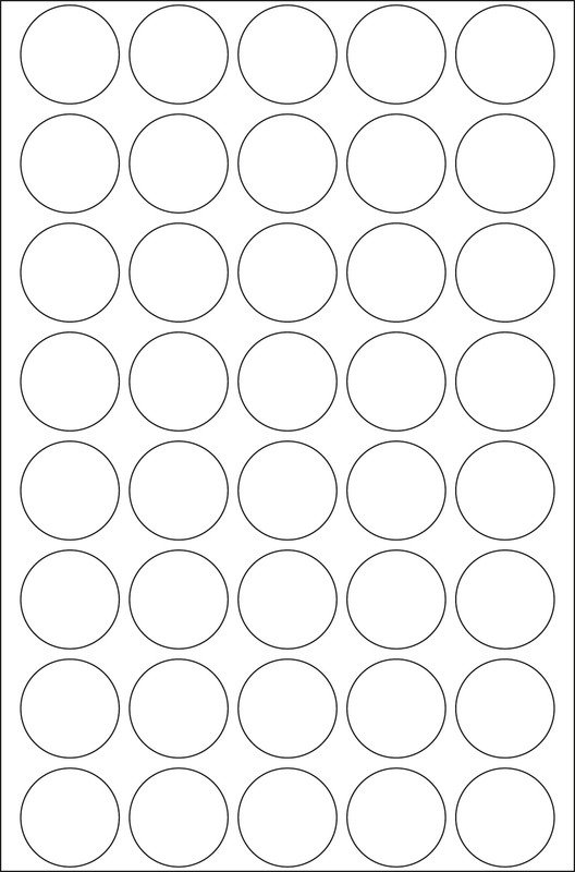 Herma Verschlussetiketten rund 19mm à 640 Pic2