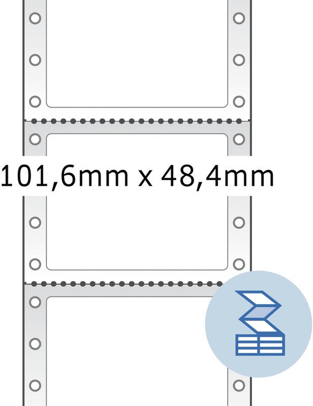 Herma Computer-Etiketten 101.6x48.4mm à 3000 Pic3