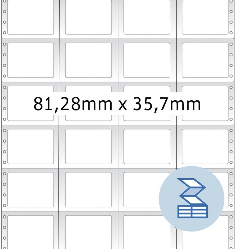 Herma Computer-Etiketten 81.28x35.7mm à 16000 Pic3