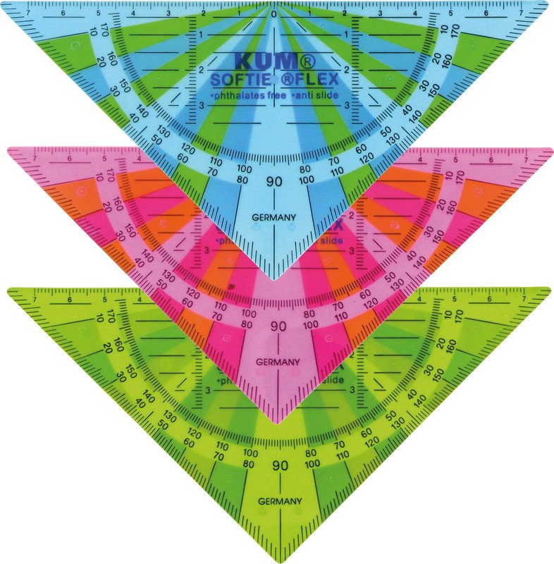 Kum Softiflex Geo-Dreieck 16cm unzerbrechlich Pic1