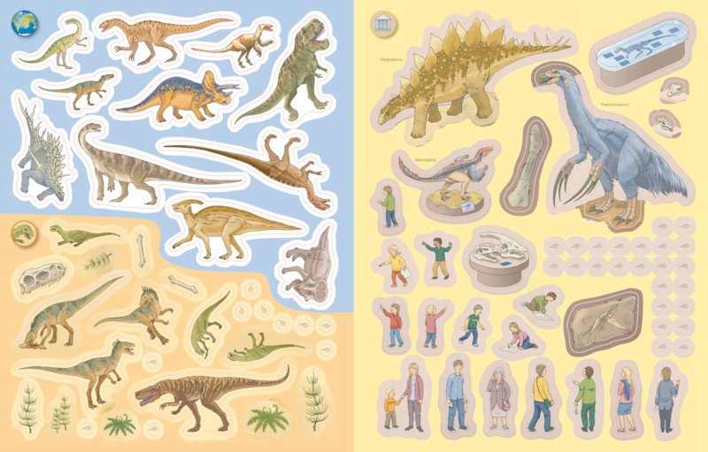 Ravensburger Stickerheft Dinosaurier Pic4