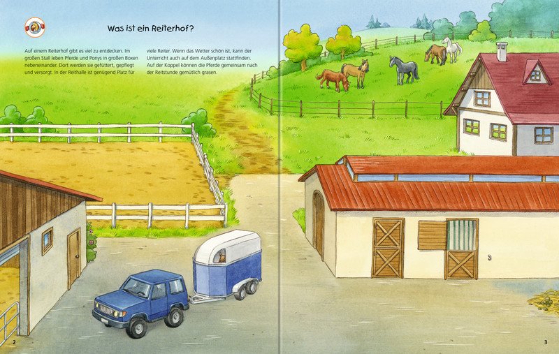 Cahier d'autocollants Ravensburger chevaux Pic3