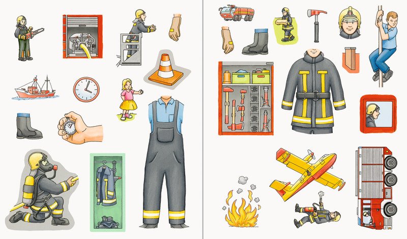 Cahier d'activités RAVENSBURGER pompiers Pic3