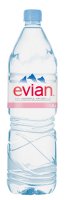 Evian eau minérale non gazeuse 1.5l Pet